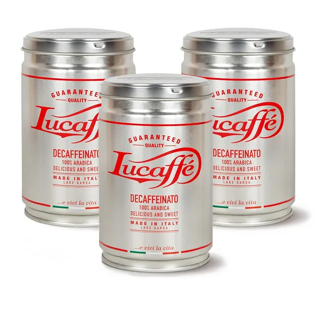 lucaff-decaffeinato-100-arabica-gemahlen-3x250g image 1