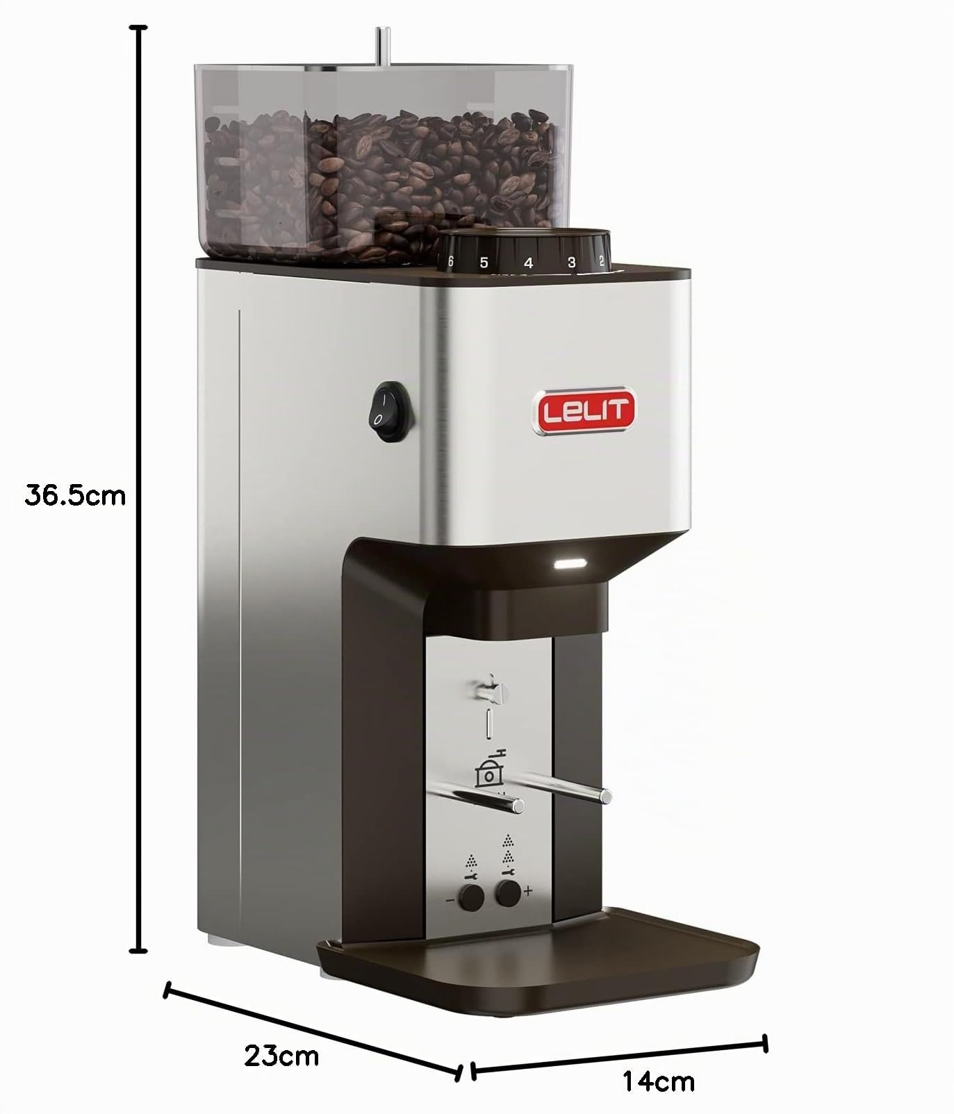 lelit-william-pl71-kaffeem-hle-elektrisch-50mm-edelstahl image 7