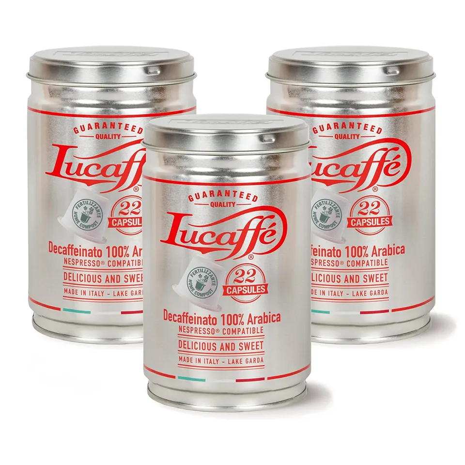 lucaff-decaffeinato-100-arabica-kapseln-3x-22er-barattolo image 1