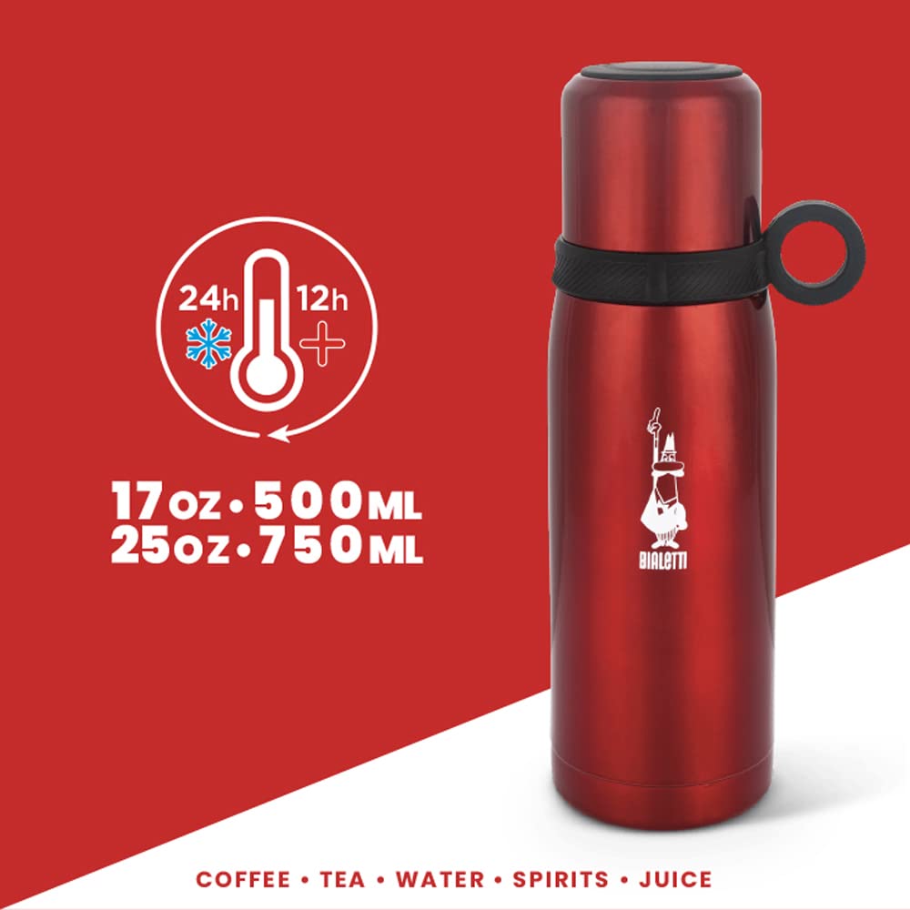 bialetti-to-go-thermoflasche-edelstahl-460-ml-stahlrot-rot image 3