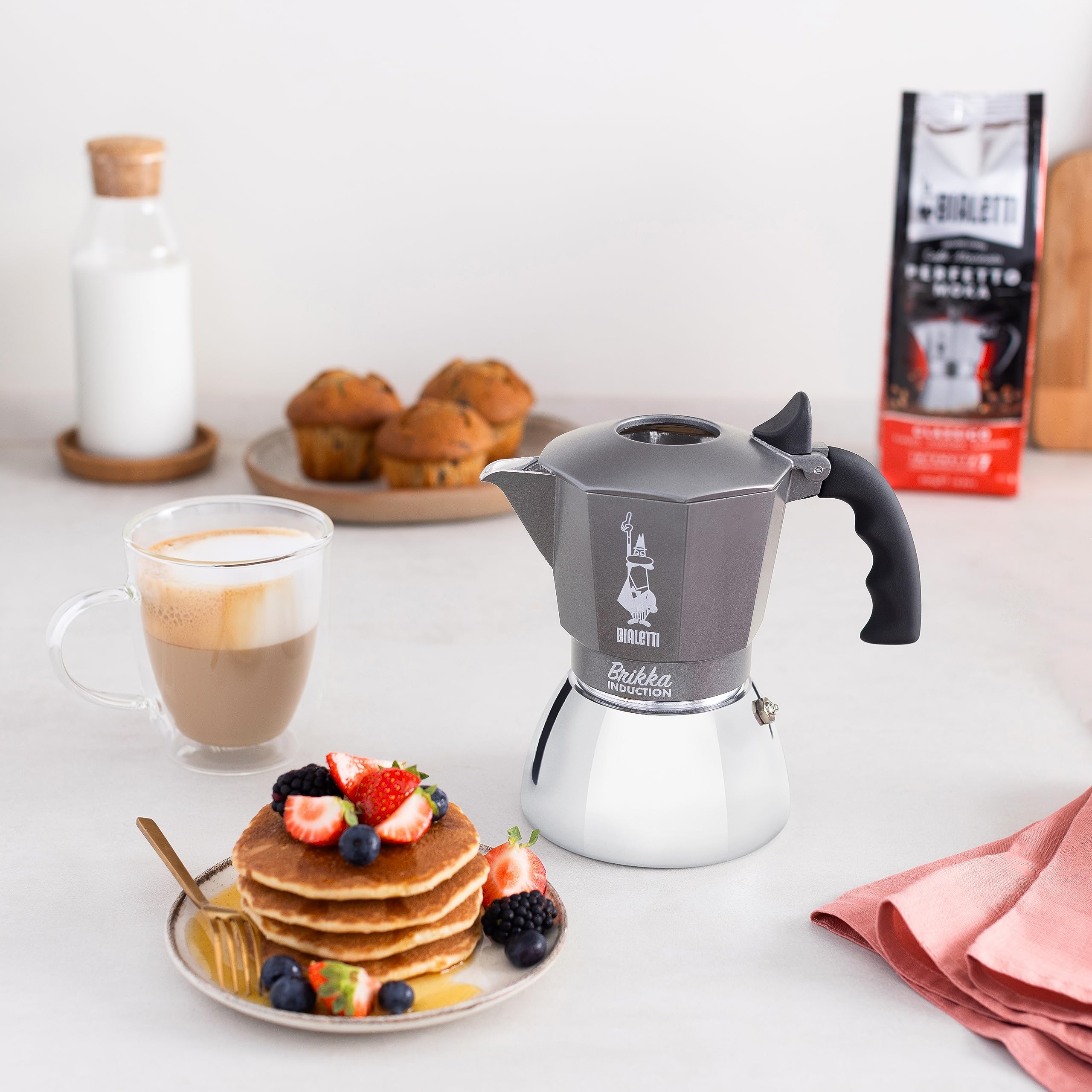 bialetti-brikka-induction-mokkakanne-4-tassen-170-ml-silber image 5
