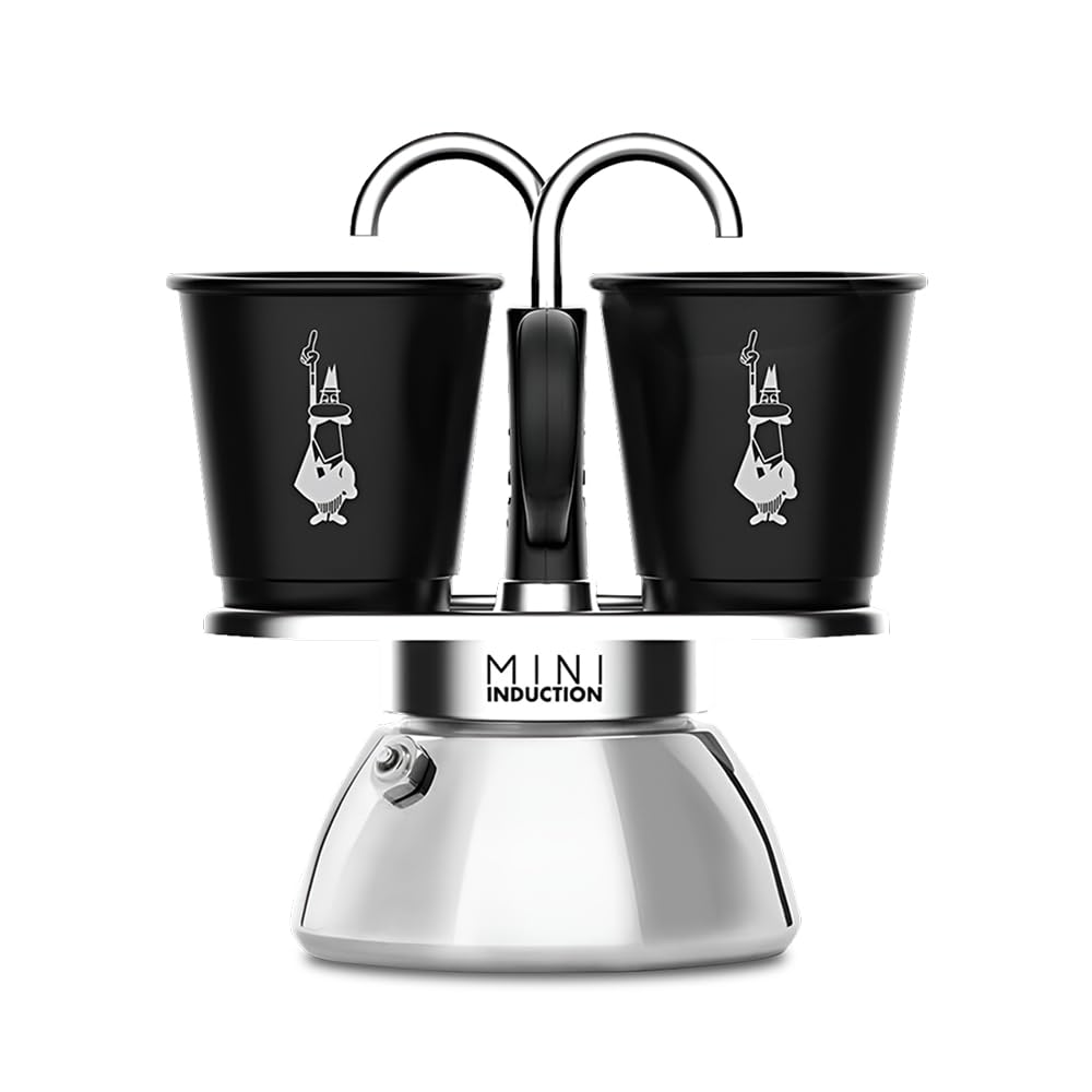 bialetti-mini-express-induction-mokkakanne-2-tassen-100-ml-schwarz image 1