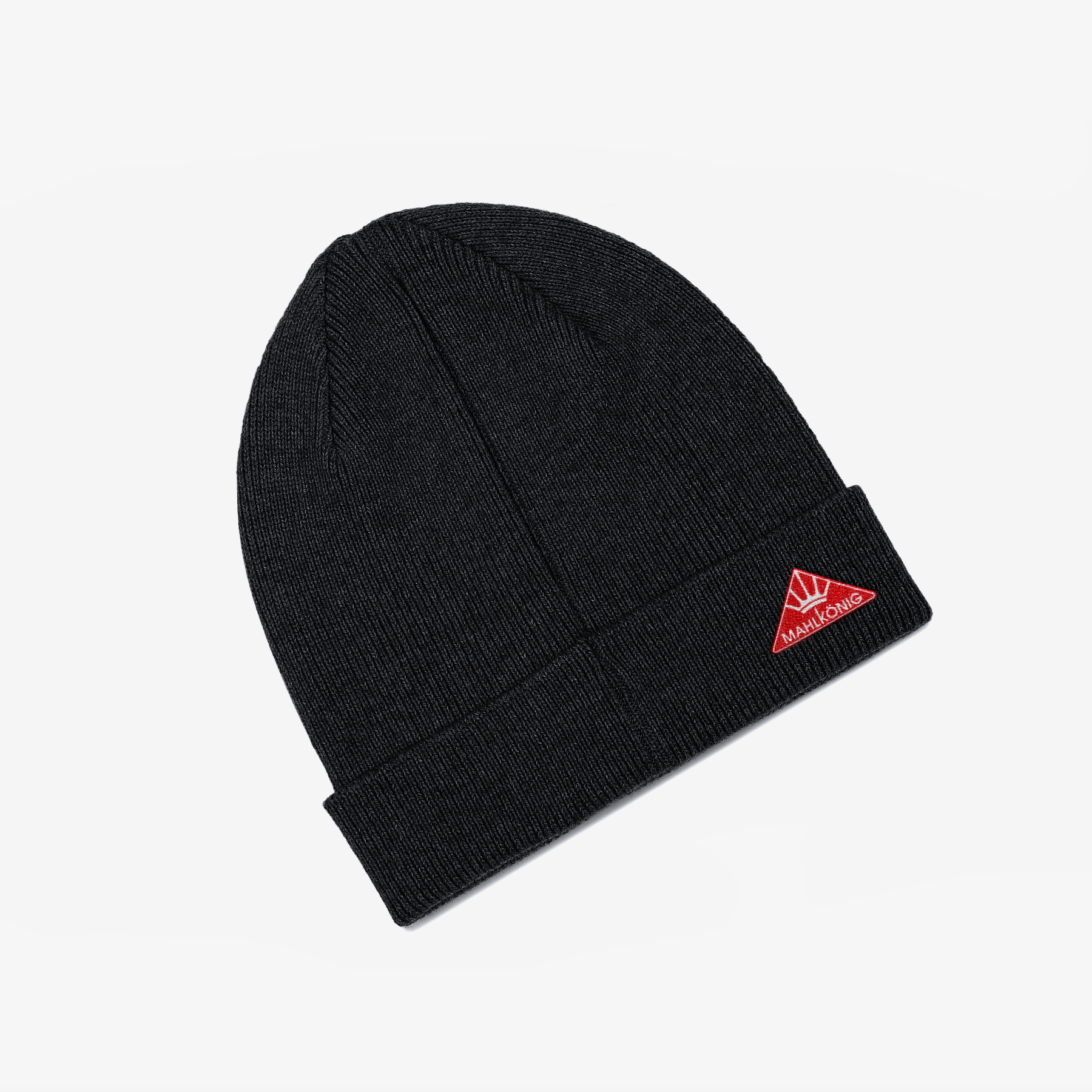 mahlk-nig-logo-beanie-schwarz-unisex image 1