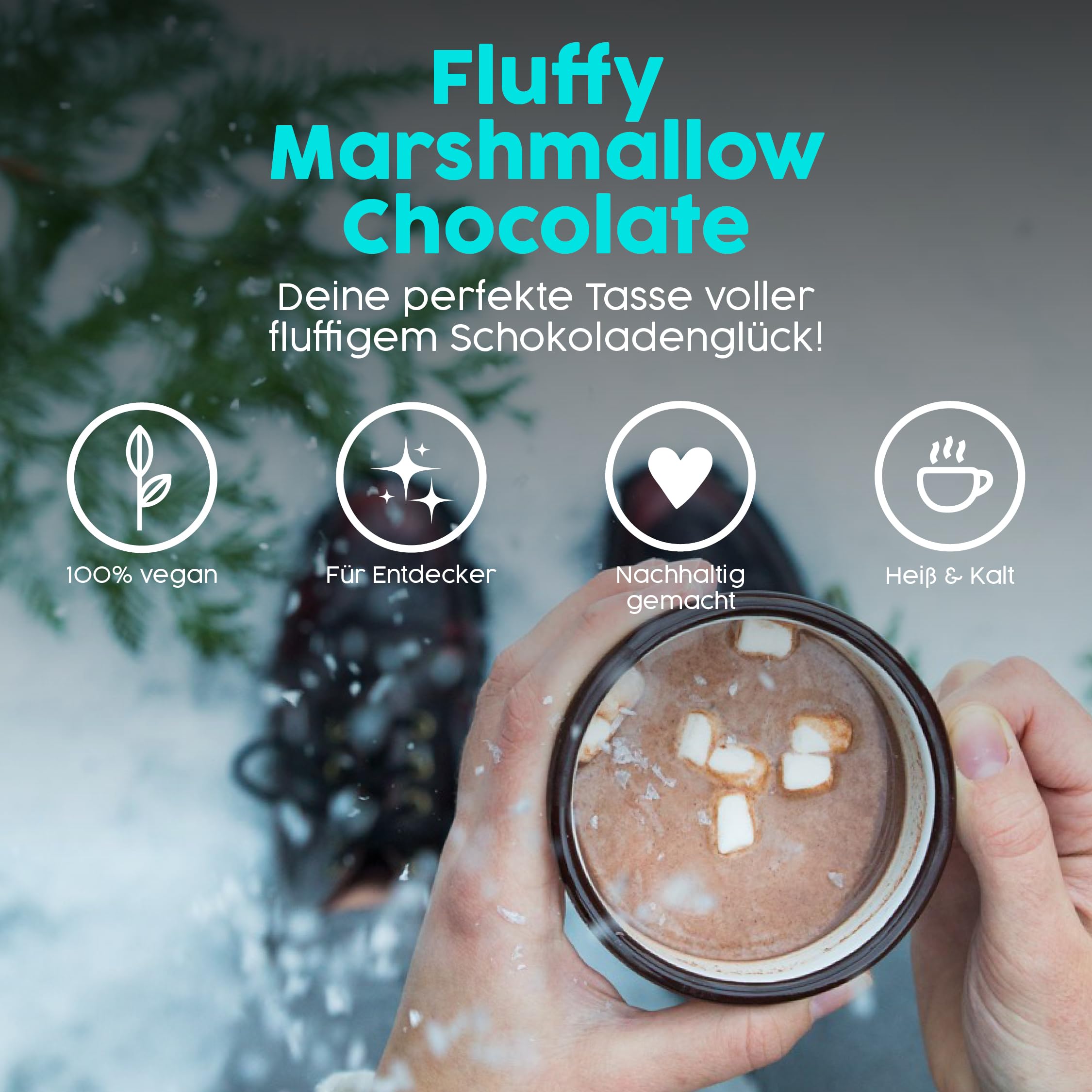 bar-trinkschokolade-fluffy-marshmallow-kakao-pulver-4-x-12-beutel-48-portionen image 2