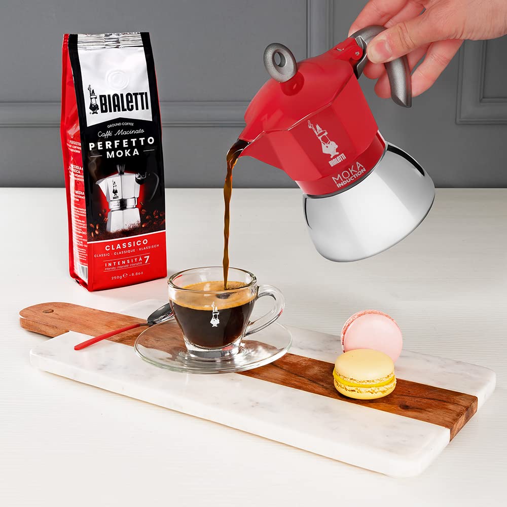 bialetti-moka-induction-moka-kanne-2-tassen-100-ml-rot-f-r-alle-herdarten image 3