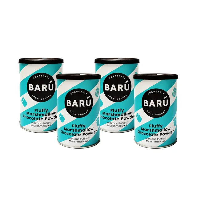 bar-trinkschokolade-fluffy-marshmallow-kakao-pulver-4-x-12-beutel-48-portionen image 1