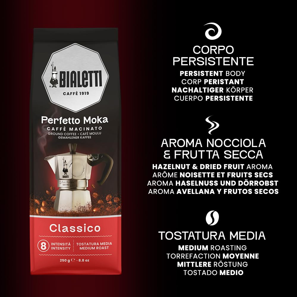 bialetti-moka-express-3-tassen-130-ml-aluminium-250g-perfetto-moka image 5