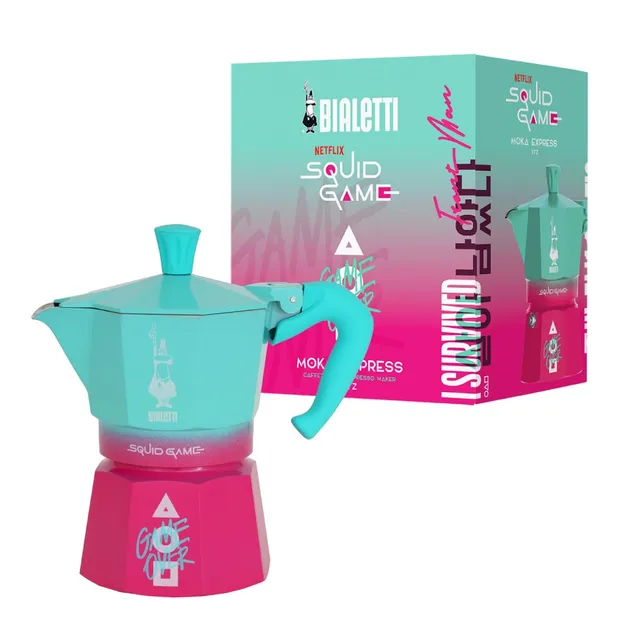 bialetti-moka-express-squid-game-3-tassen-130-ml-aluminium image 1