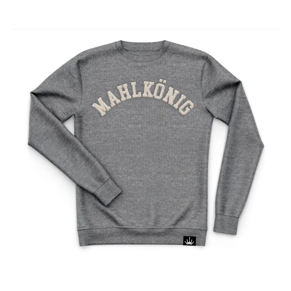 mahlk-nig-1924-vintage-sweatshirt-grau-unisex-jubil-ums-pullover image 1