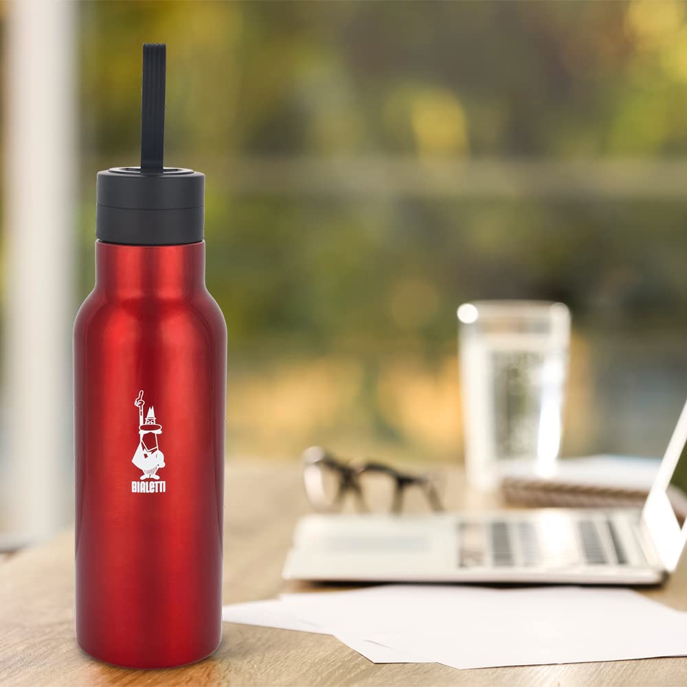 bialetti-to-go-thermoflasche-500-ml-edelstahl-gl-nzend-rot image 2