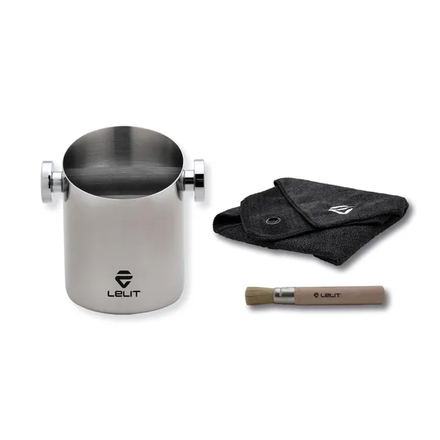 lelit-pla360s-knock-box-kaffeesatzbeh-lter-silber-schwarz image 1