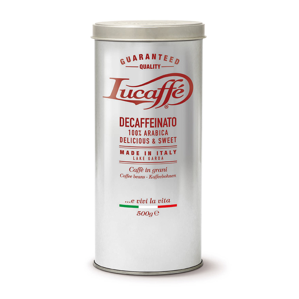 lucaff-decaffeinato-100-arabica-bohnen-500g-dose-entkoffeiniert image 1