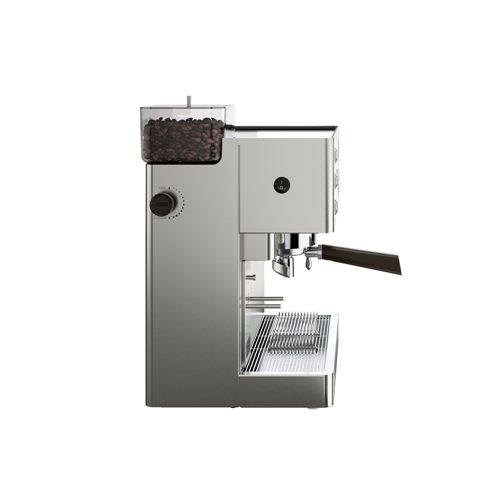 lelit-kate-espressomaschine-mit-mahlwerk-und-milchaufsch-umer-silber image 3