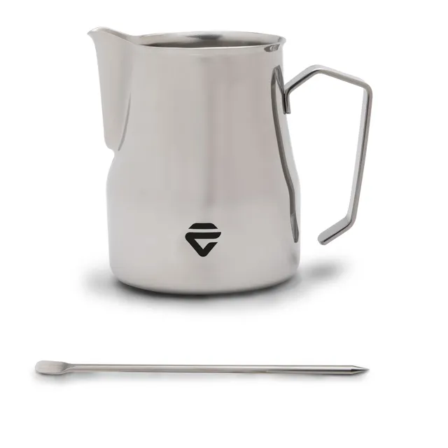 lelit-pla301m-milchk-nnchen-50-cl-silber-mit-latte-art-stift image 1
