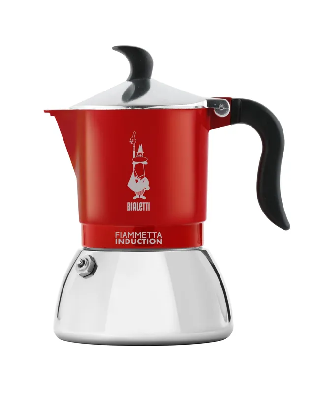 bialetti-fiammetta-induktions-mokakanne-4-tassen-150-ml-rot image 1