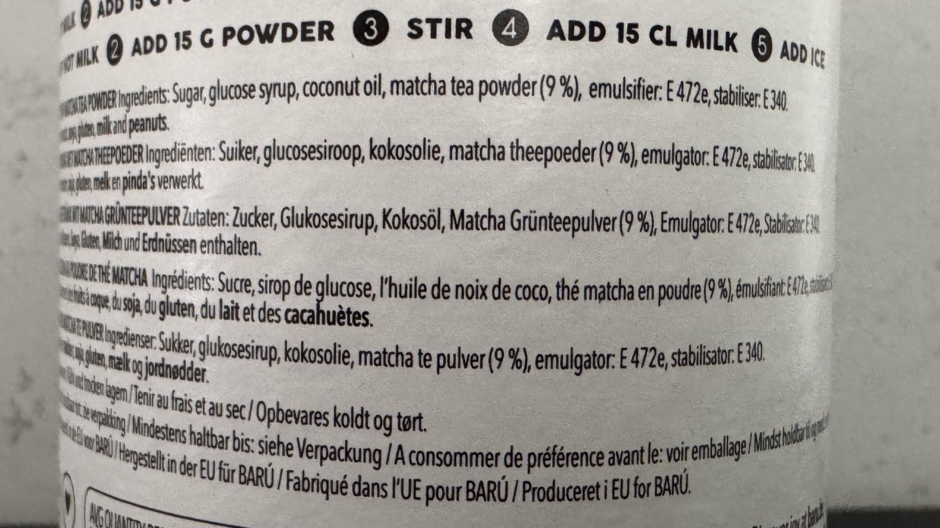 Lecker, aber süß und teuer