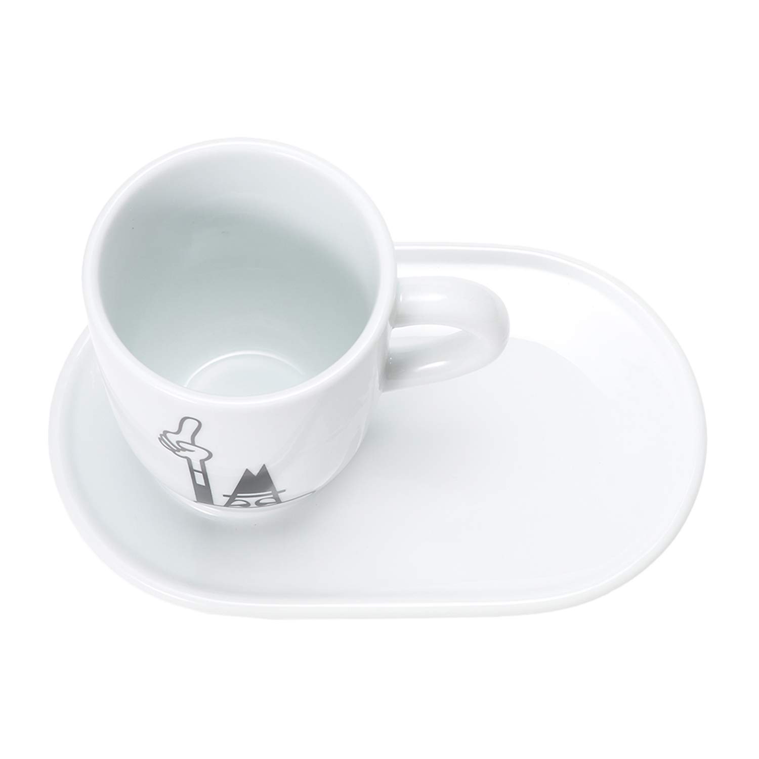 bialetti-omino-tasse-mit-untertasse-340-ml-porzellan-wei-schwarz image 4