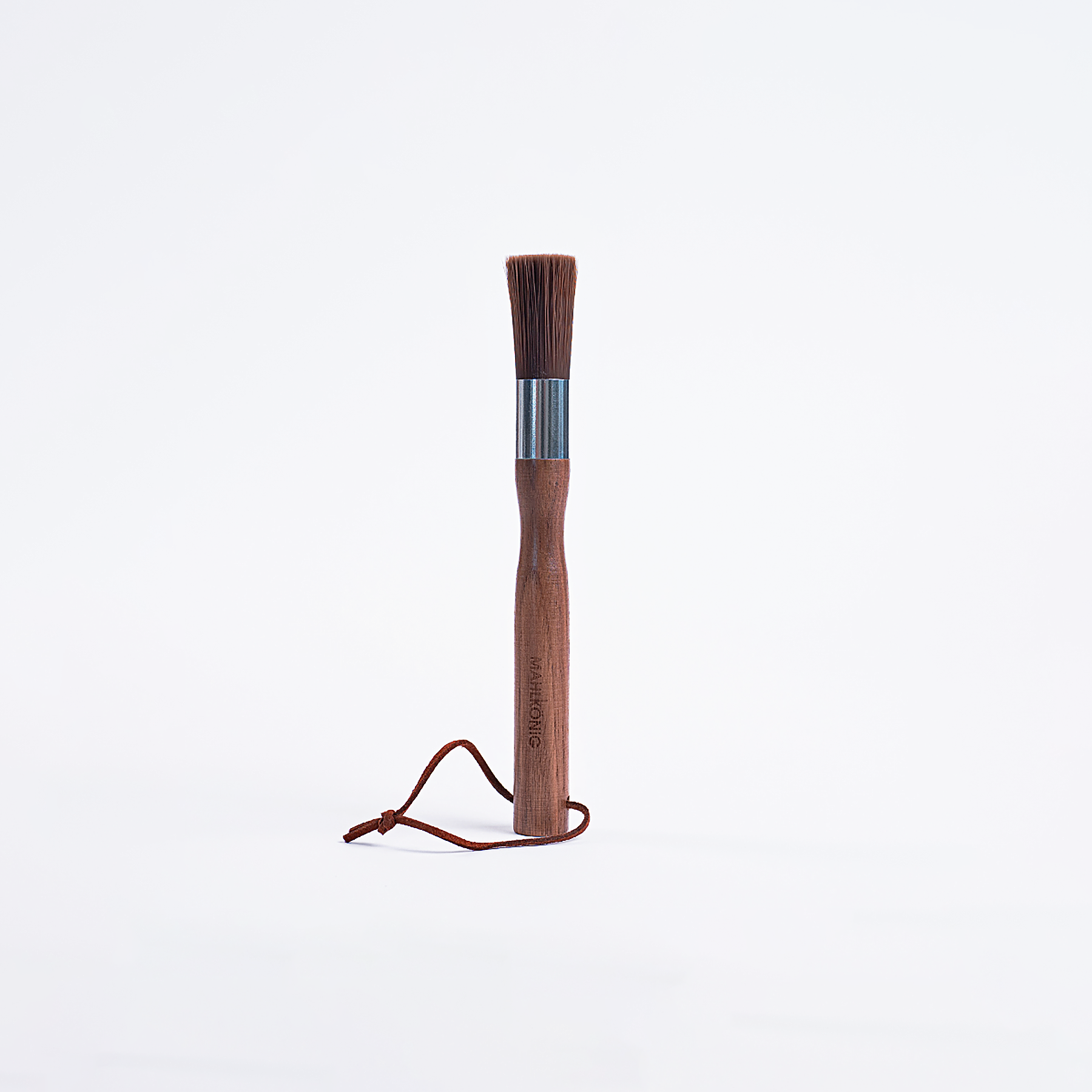 mahlk-nig-reinigungspinsel-walnuss-19-cm-mit-nylonborsten image 1