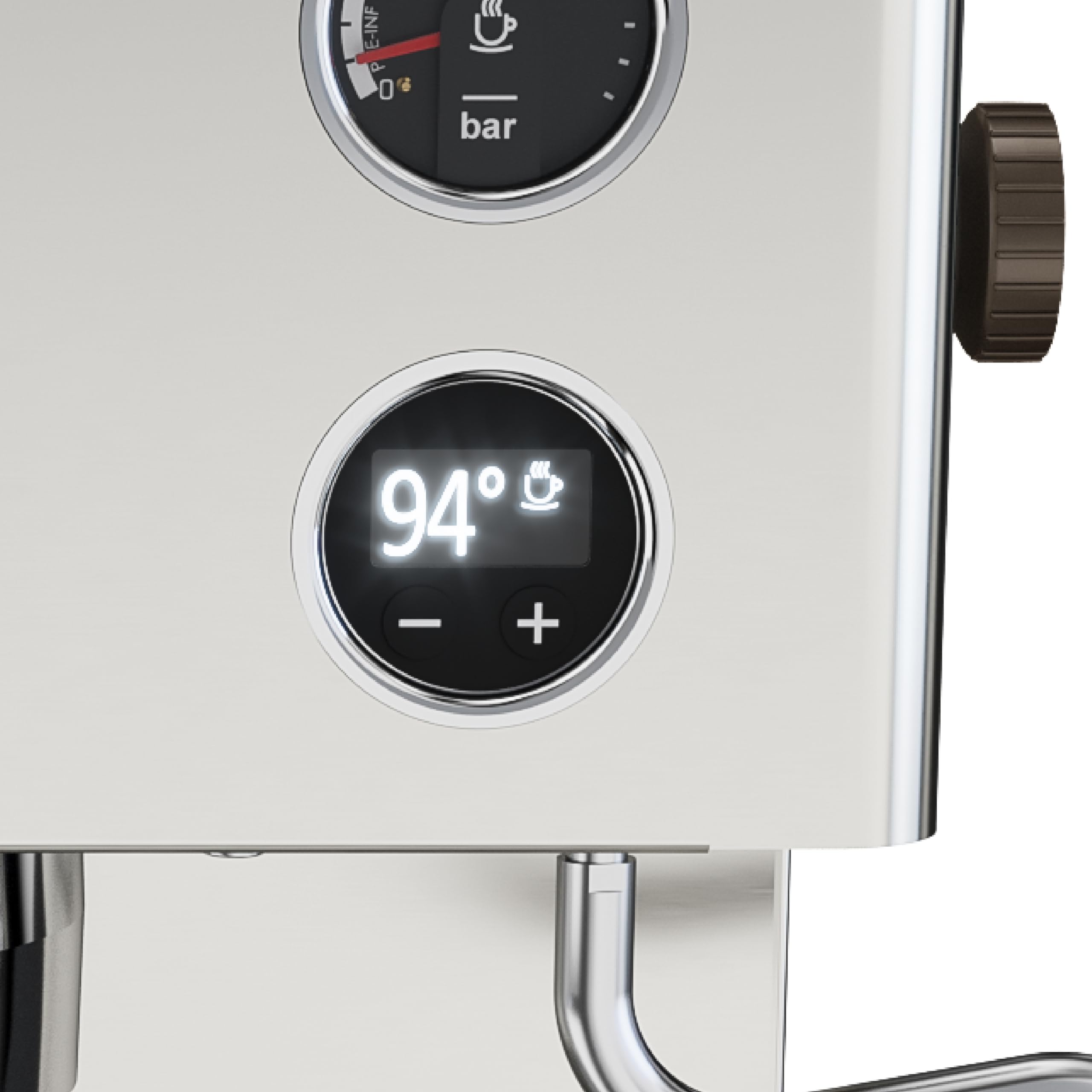 lelit-elizabeth-dual-boiler-espressomaschine-silber-mit-milchaufsch-umer image 5