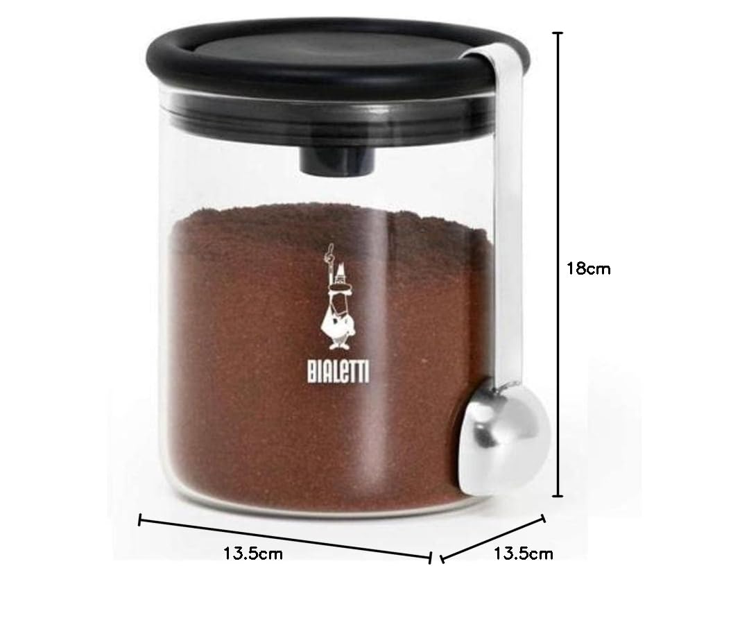 bialetti-mokkaglas-kaffeedose-glas-250-g-mit-verschluss-schwarz image 8