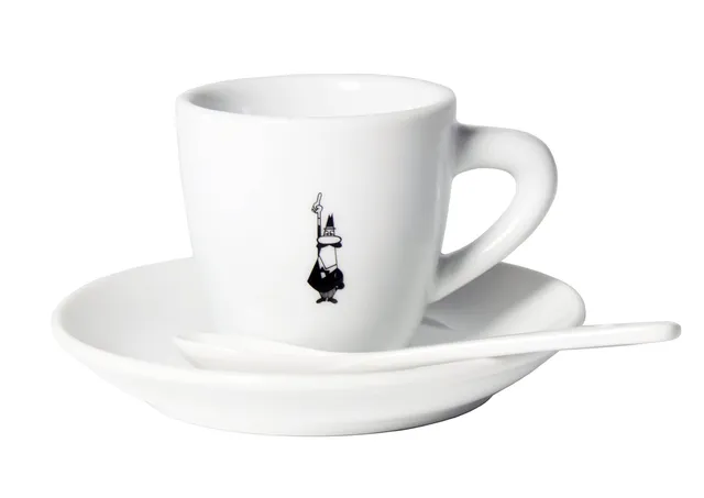 bialetti-tazzina-espresso-istituzionale-tasse-mit-untertasse-porzellan image 1