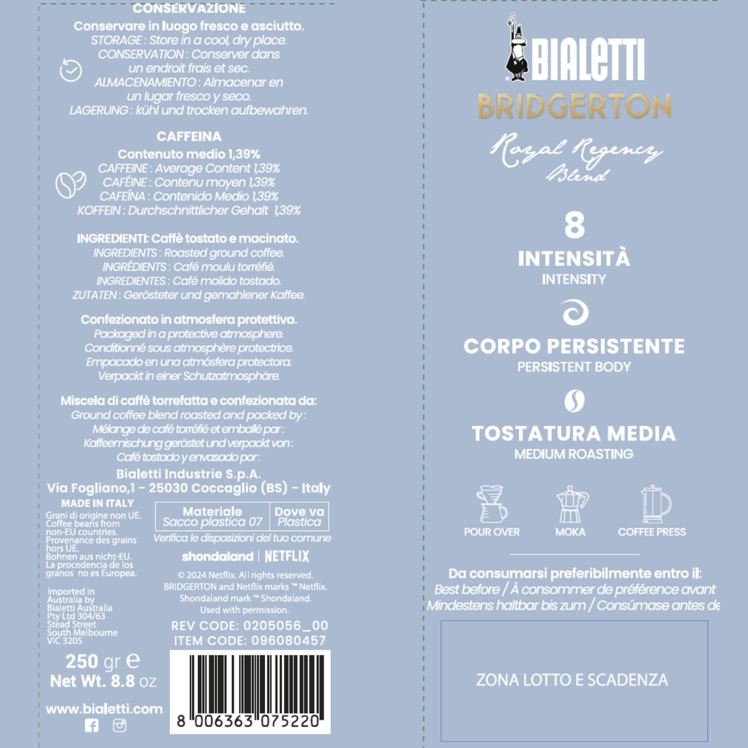 bialetti-royal-regency-blend-gemahlener-mokka-kaffee-multipack-6x-250g image 5
