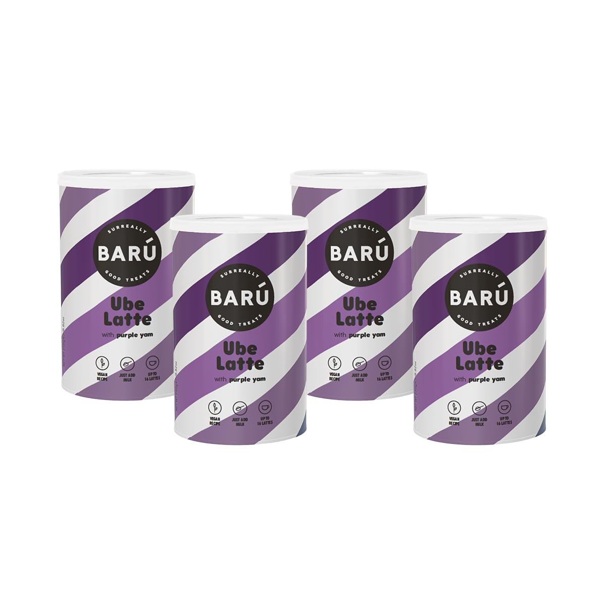 bar-ube-latte-instant-teepulver-4-x-250-g-64-portionen image 1