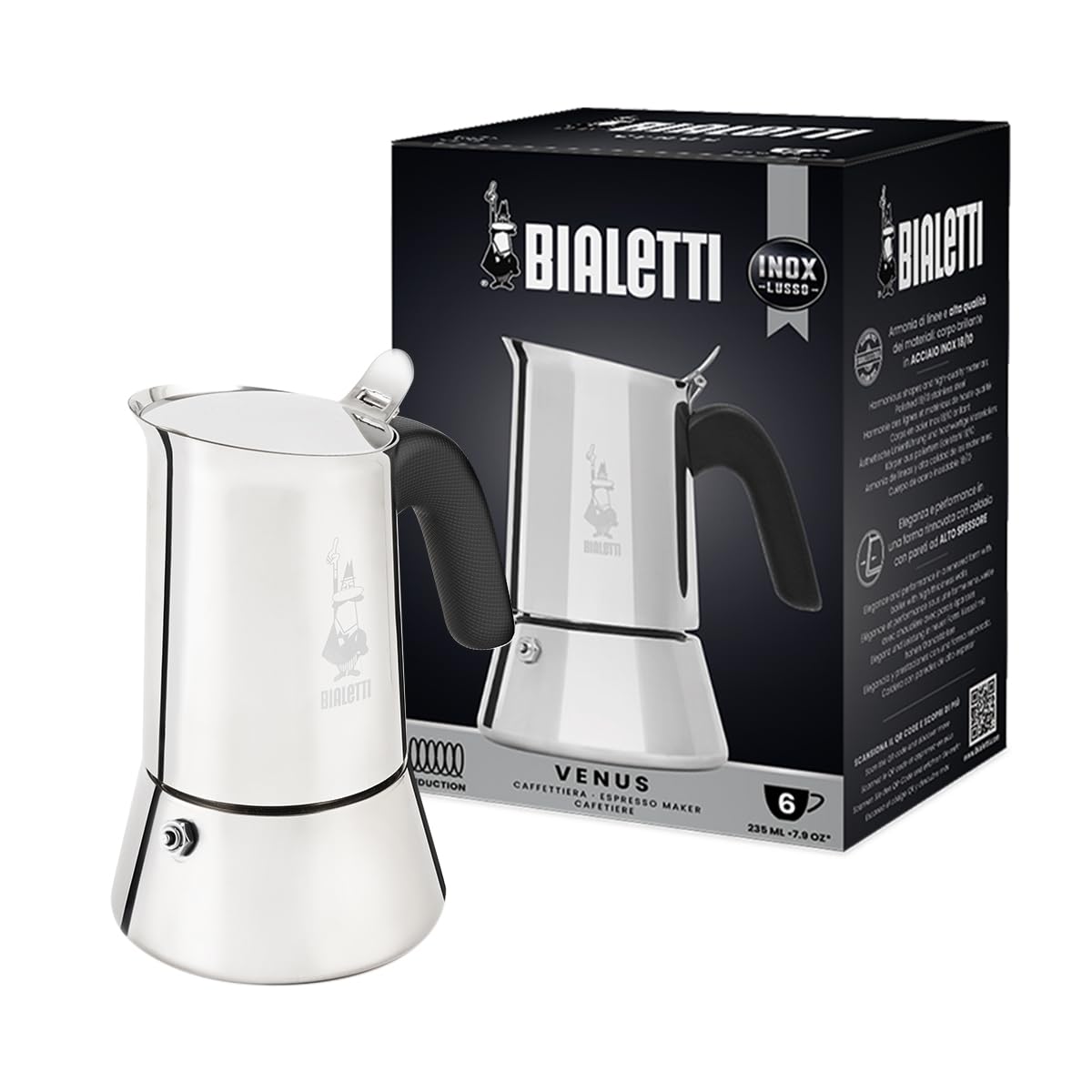 bialetti-new-venus-bronze-4-tassen-170-ml-induktion-edelstahl image 7