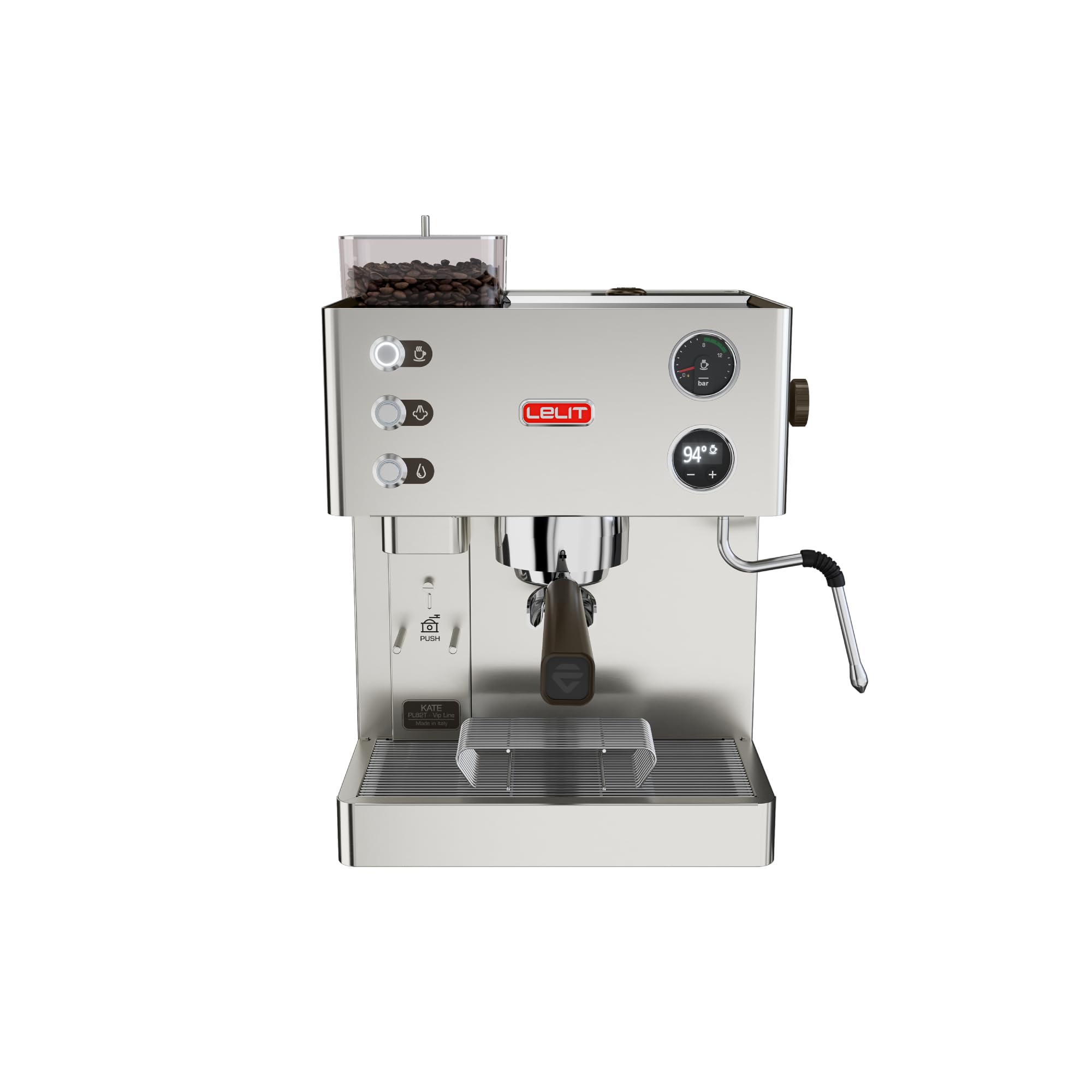 lelit-kate-espressomaschine-mit-mahlwerk-und-milchaufsch-umer-silber image 1
