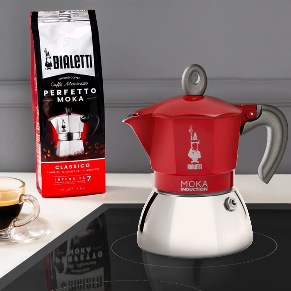 bialetti-moka-induction-moka-kanne-2-tassen-100-ml-rot-f-r-alle-herdarten image 4