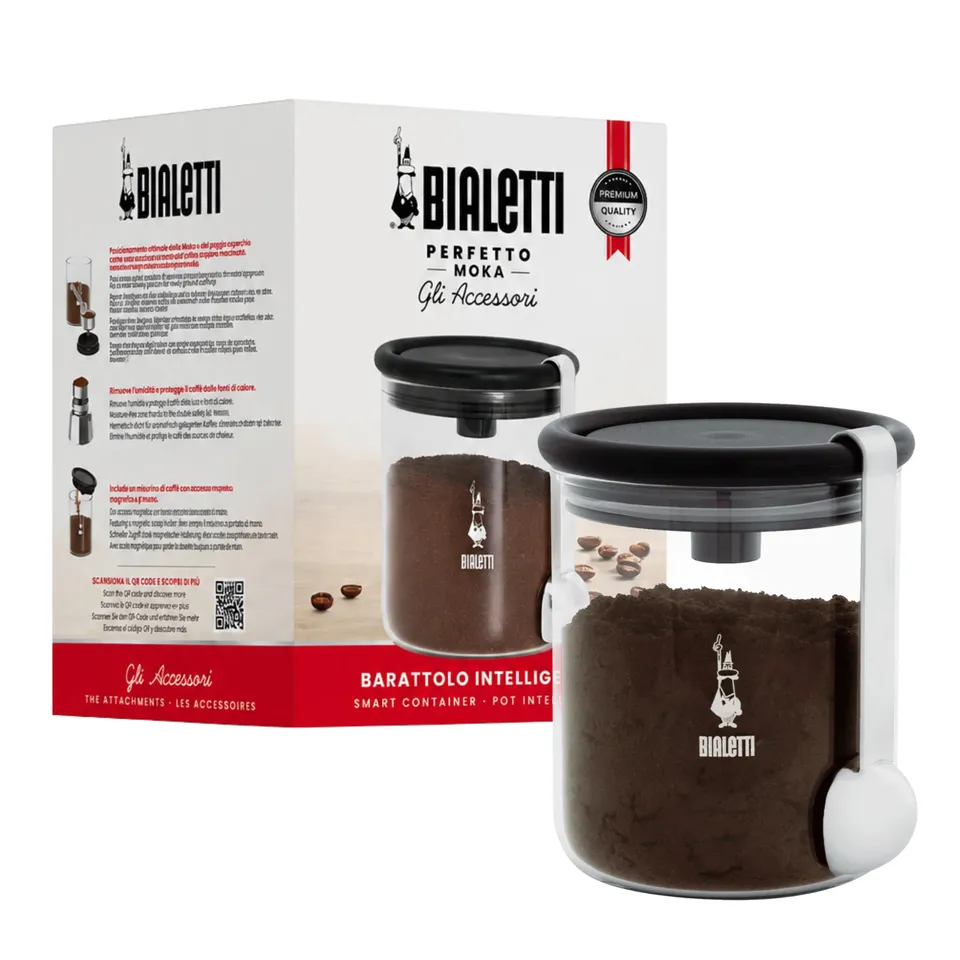 bialetti-mokkaglas-kaffeedose-glas-250-g-mit-verschluss-schwarz image 1