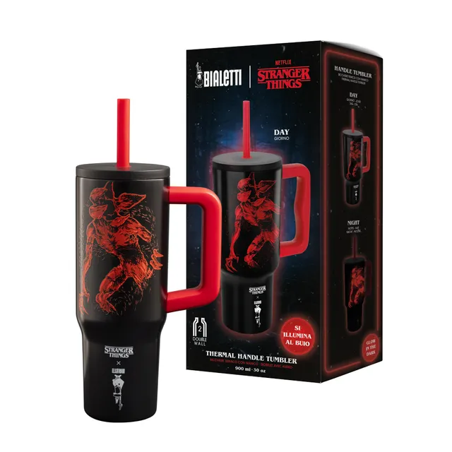 bialetti-thermobecher-stranger-things-900-ml-mit-henkel-rot image 1