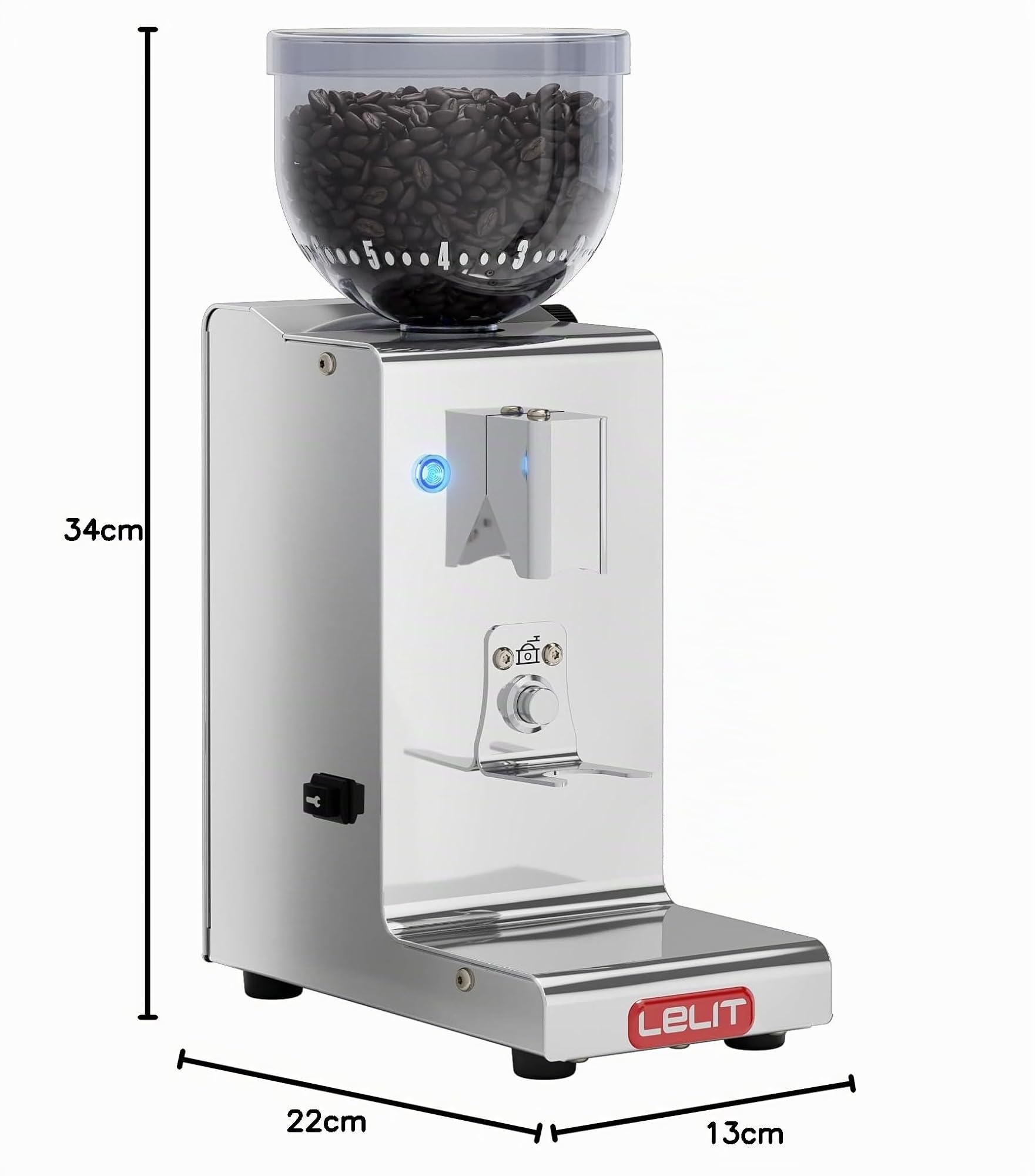 lelit-fred-pl044mmt-kaffeem-hle-38-mm-edelstahl image 7