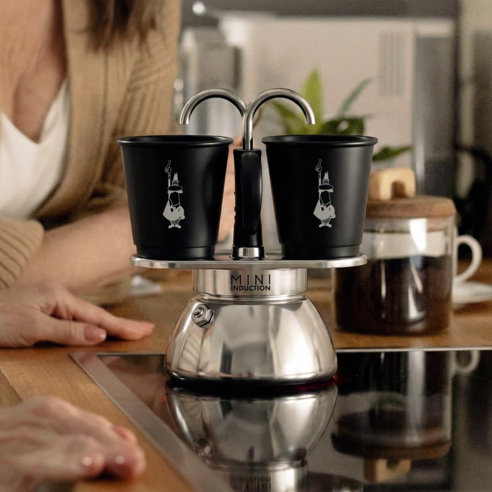 bialetti-mini-express-induction-mokkakanne-2-tassen-100-ml-schwarz image 6