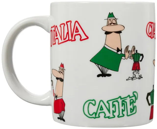 bialetti-mug-tricolore-omino-porzellantasse-250-ml image 1