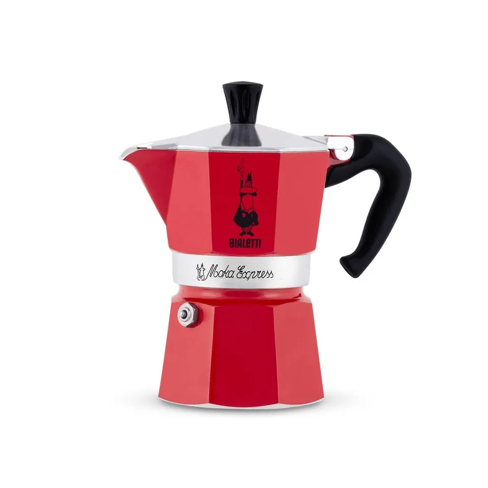 bialetti-moka-color-espressomaschine-aluminium-6-tassen-270-ml-silber image 1