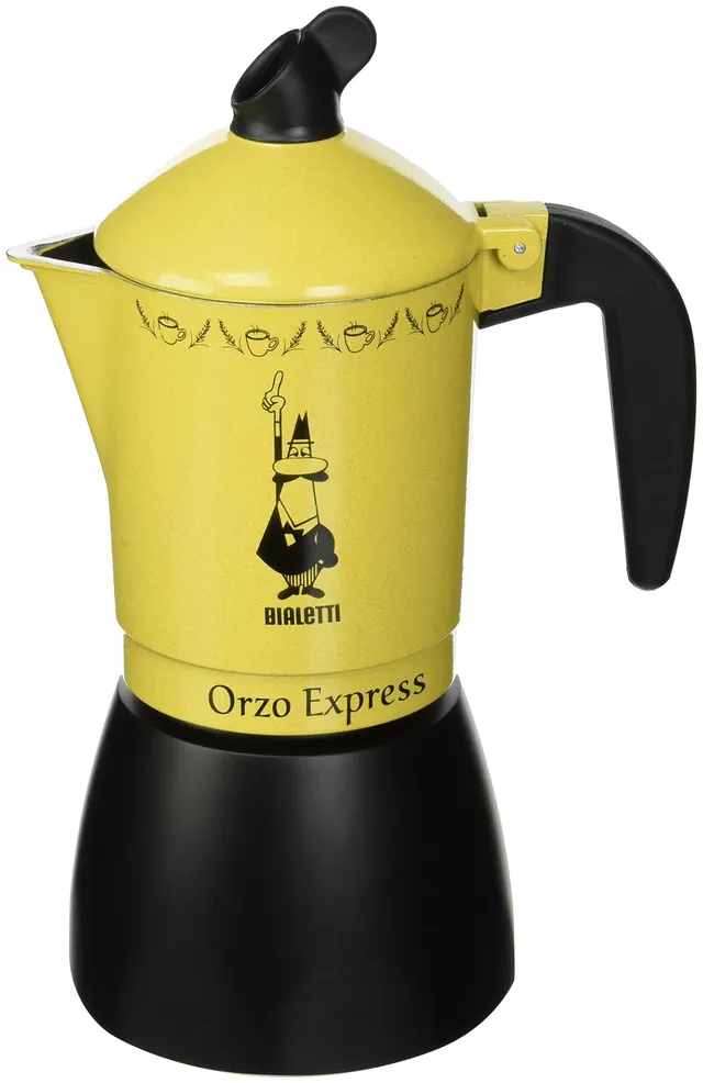 bialetti-moka-orzo-express-4-tassen-aluminium-gelb image 1
