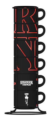 bialetti-stranger-things-espressotassen-6er-set-80-ml-schwarz-glow-in-the-dark image 4