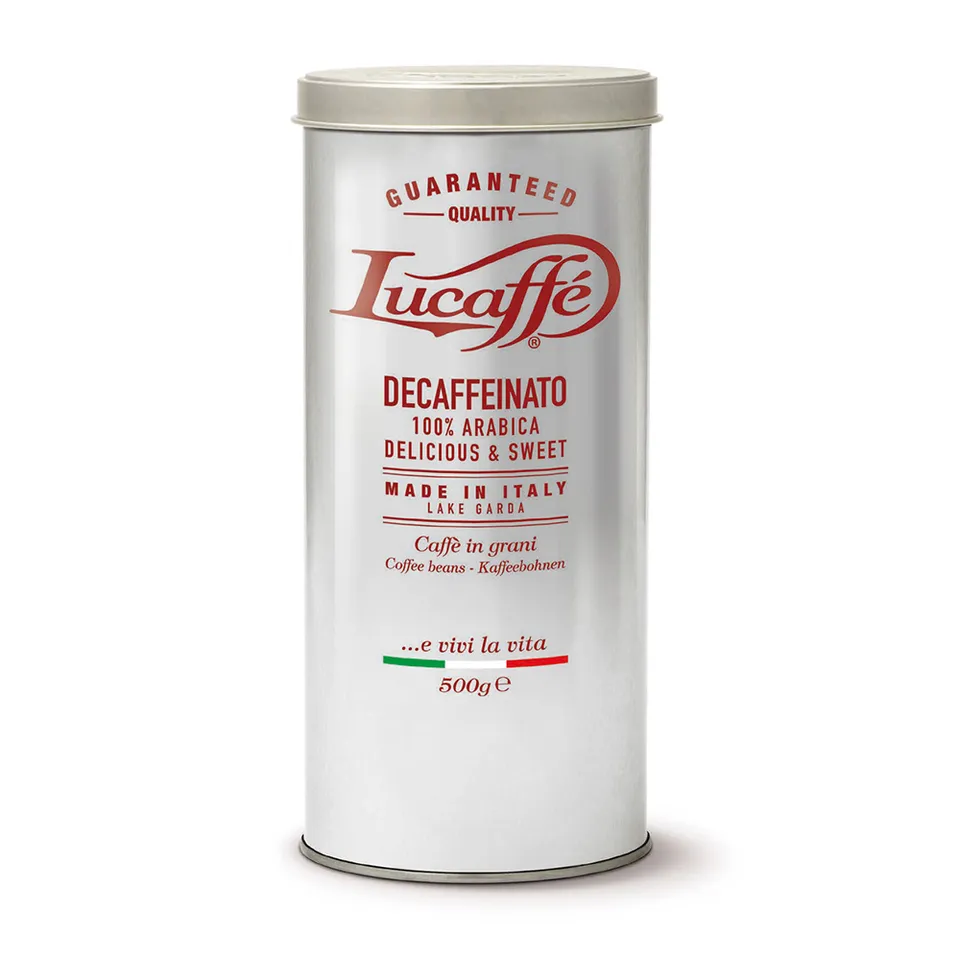 lucaff-decaffeinato-100-arabica-bohnen-500g-dose-entkoffeiniert image 1