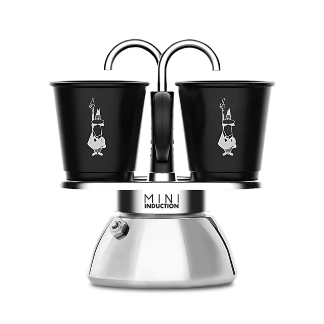 bialetti-mini-express-induction-mokkakanne-2-tassen-100-ml-schwarz image 1