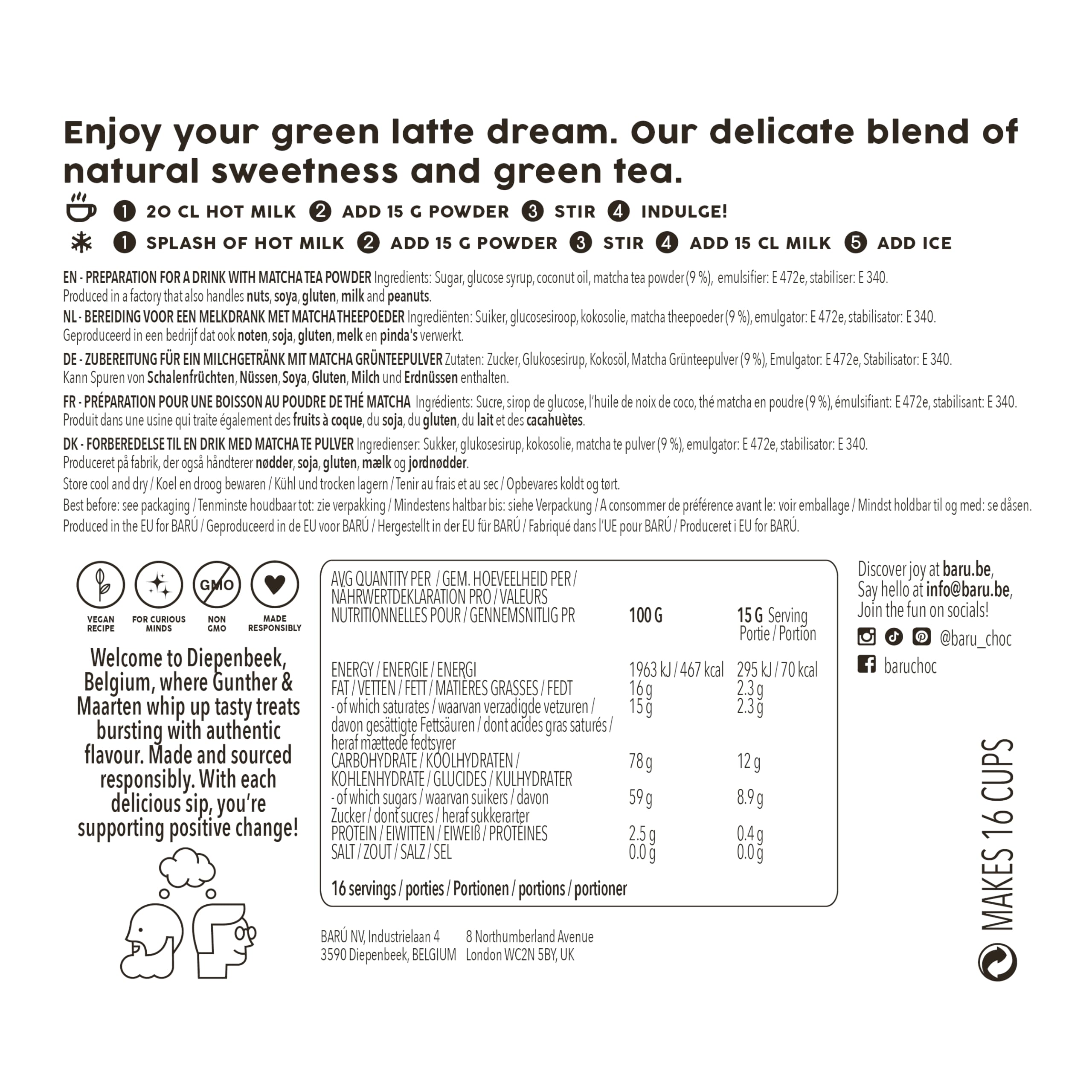 bar-matcha-latte-pulver-24-x-20-g-portionsbeutel image 2