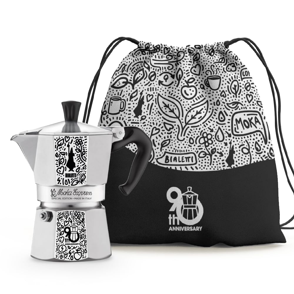 bialetti-moka-express-90-jubil-um-3-tassen-130-ml-aluminium-mit-nylonbeutel image 1