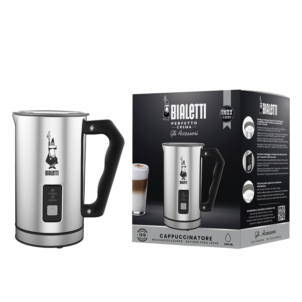bialetti-montalatte-elettrico-milchaufsch-umer-240-ml-edelstahl image 2
