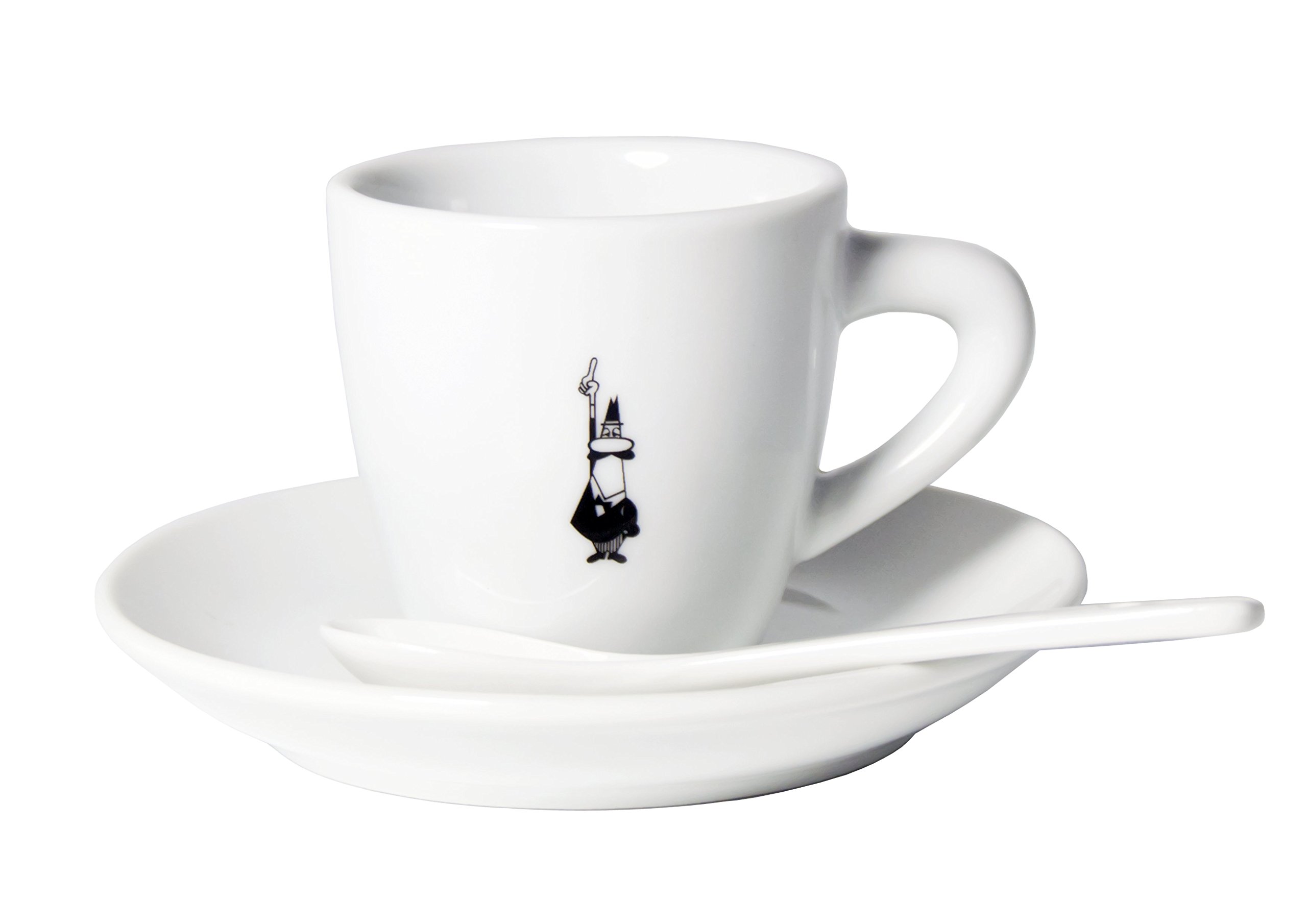 bialetti-tazzina-espresso-istituzionale-tasse-mit-untertasse-porzellan image 1