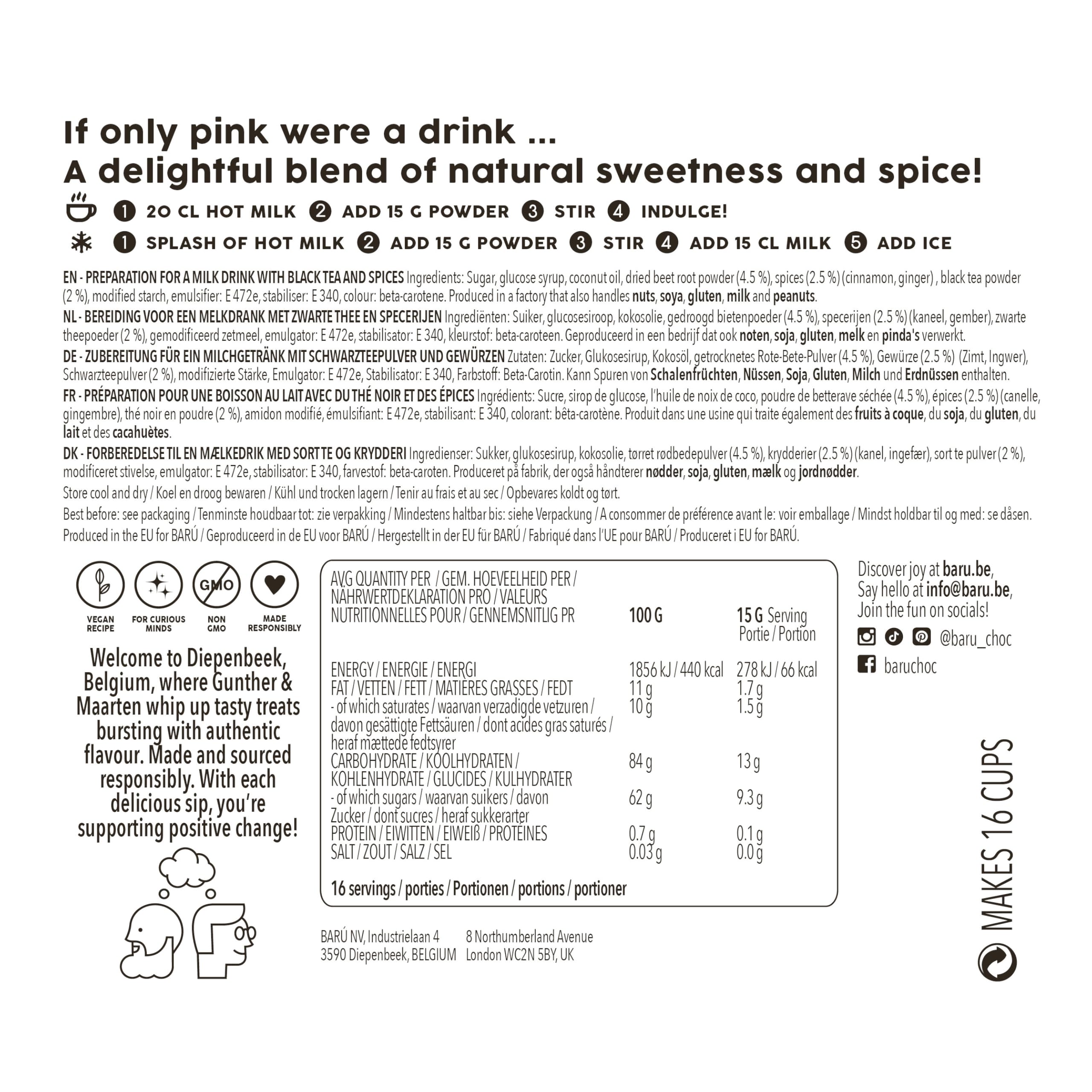 bar-pink-chai-latte-instant-teepulver-bundle-2-x-12-sachets-24-portionen image 6