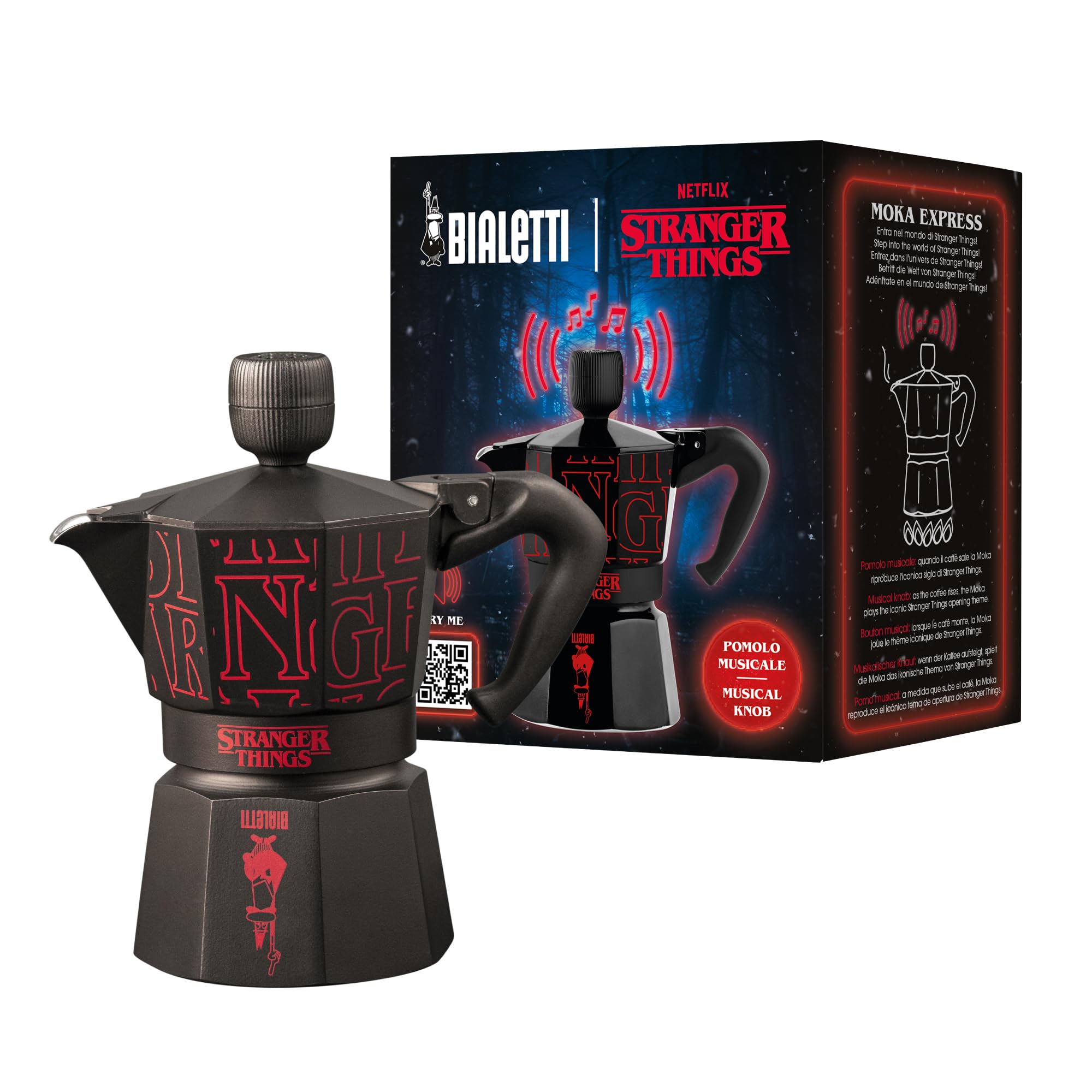 bialetti-moka-express-sound-stranger-things-6-tassen-270-ml-schwarz image 8