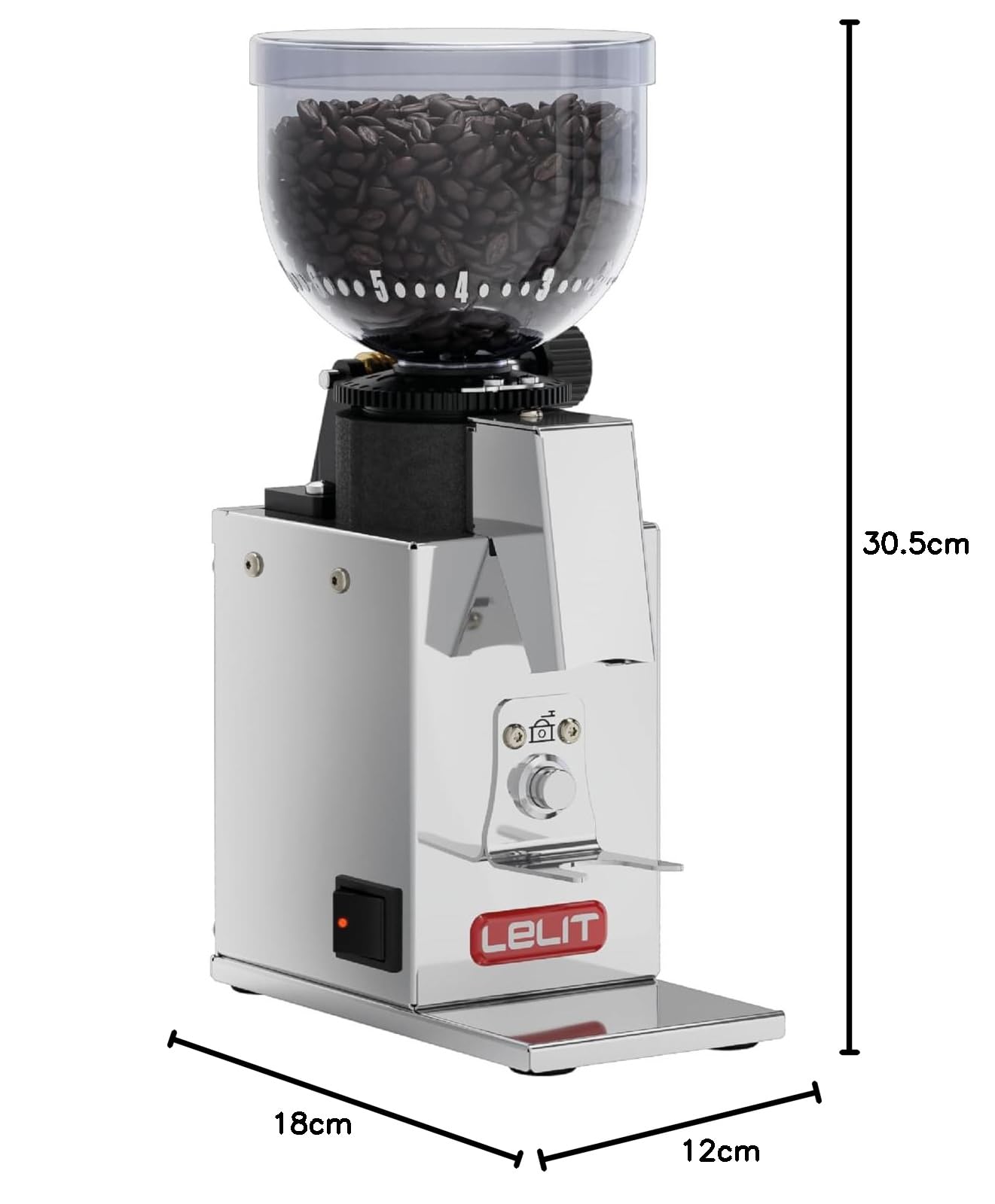 lelit-fred-kaffeem-hle-pl043mmi-kegelmahlwerk-38-mm-edelstahl image 6